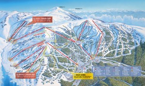 Falls Creek Alpine Trail Map